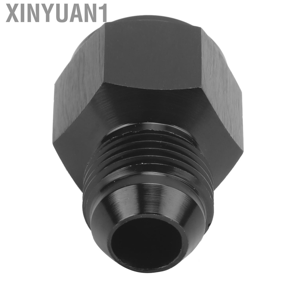 Xinyuan1 Oil Line Connector AN10 to AN8 Black Anodized Aluminum Alloy Automobile Accessories