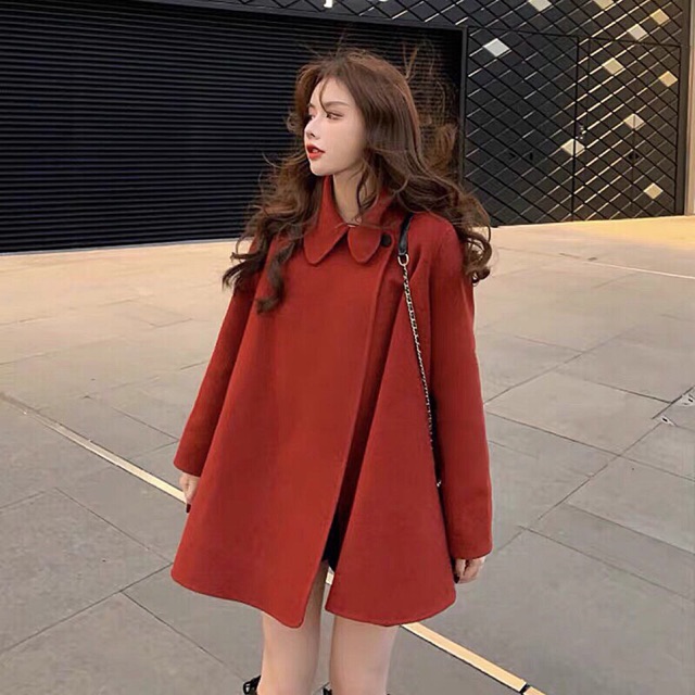 [ORDER] Áo dạ cape xoè