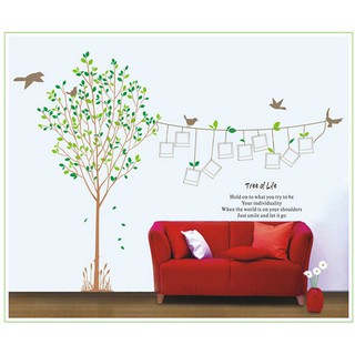 Decal dán tường Cây treo ảnh 11 - DCX048