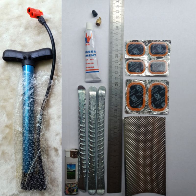 Bộ vá liền ruột  xe đạp đua, xe đạp, xe máy, ...