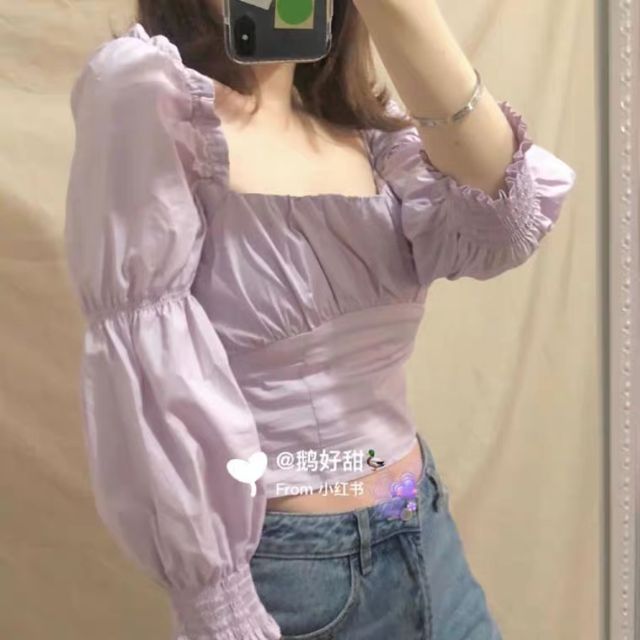 Áo crotop - ORDER TAOBAO - Freesize