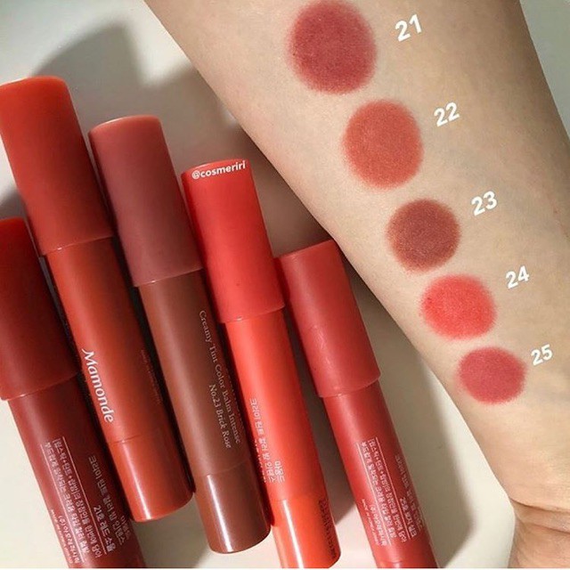 (Mẫu mới date 2023) Son Bút Chì Mamonde Creamy Tint Color Balm Intense | BigBuy360 - bigbuy360.vn