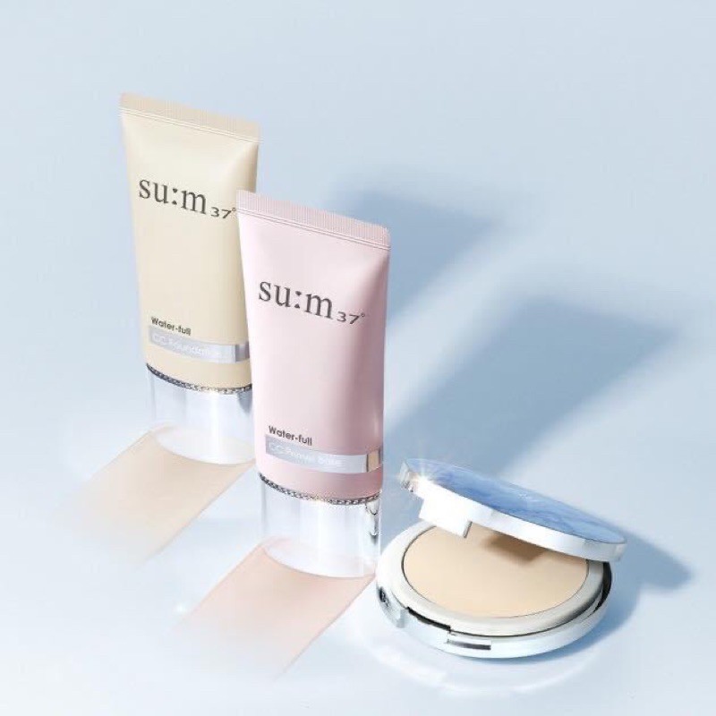 Set Kem Nền Su:m 37 Water-Full CC Foundation Special Set