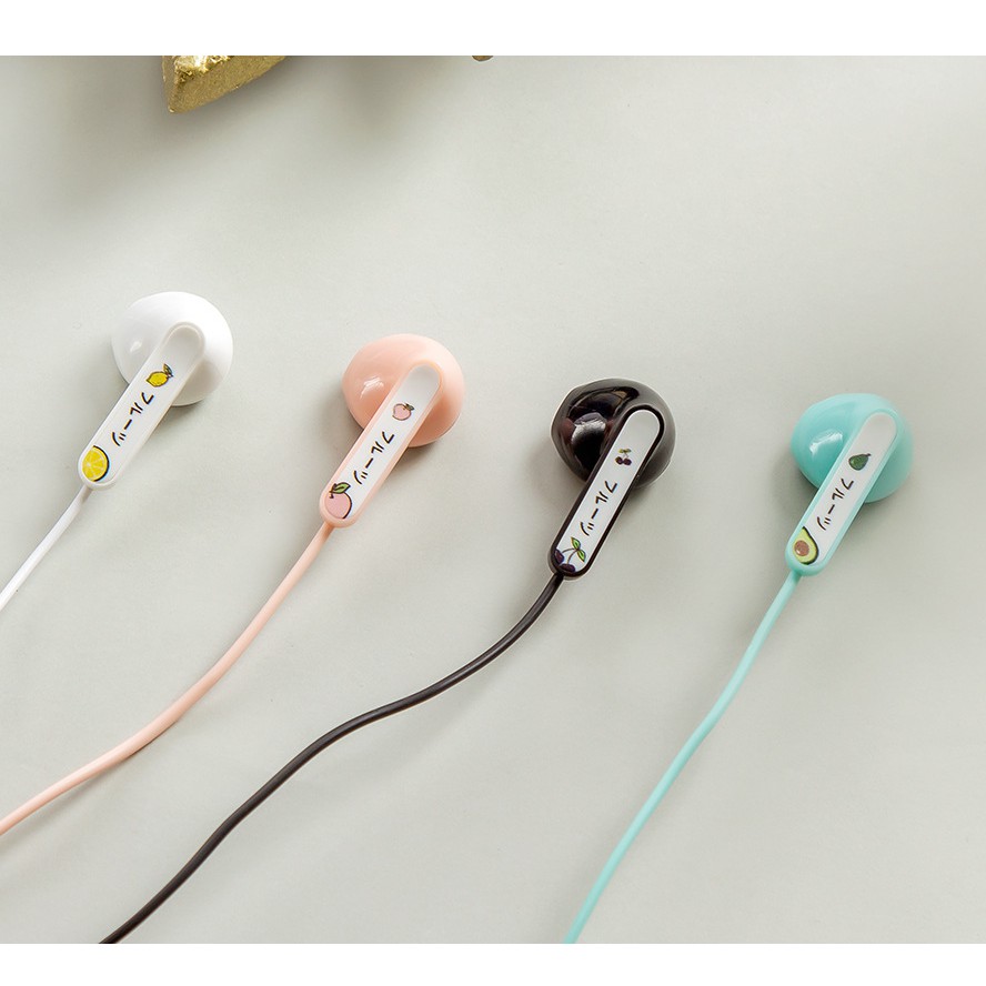 Bộ Tai Nghe Và Hộp Đựng Hàn Quốc Cực Cute  - Có Micro Đàm Thoại - Âm Thanh Hay -  Min STORE