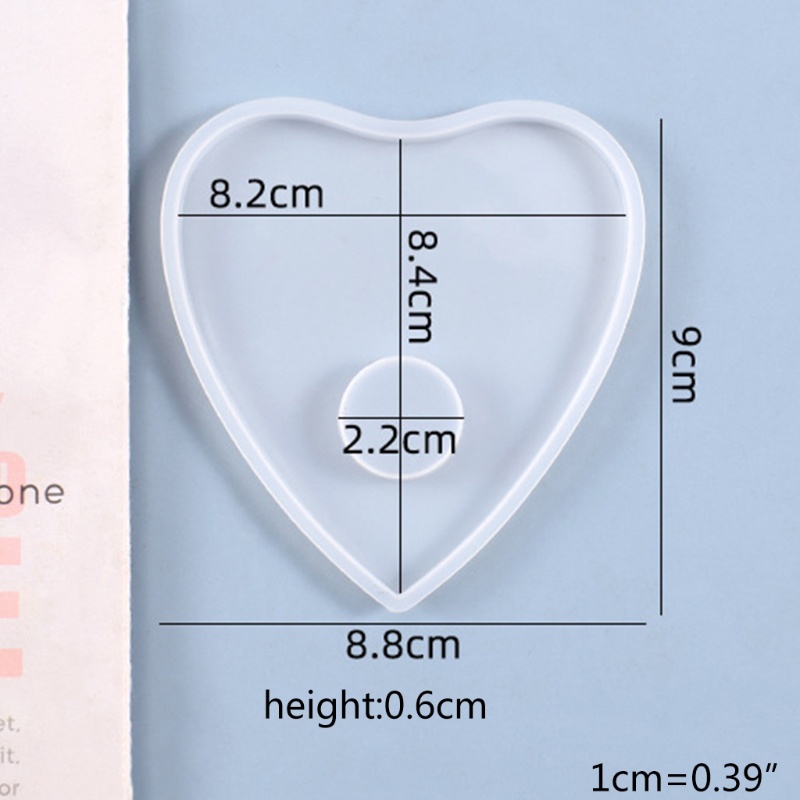 Khuôn Bằng Silicone Dùng Làm Tấm Nhựa Epoxy Resin Đồ Thủ Công DIY