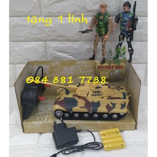 Xe tăng điều khiển từ xa, tặng lính