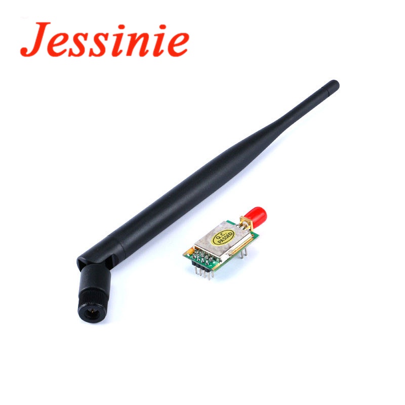 Mét L24L01-D03 Khoảng cách 1000m NRF24L01 + PA + LNA Mô-đun không dây NRF24L01P Có Ăng-ten pxc3 NRF2