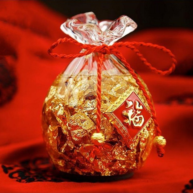 Túi vàng thủy tinh phong thủy may mắn thu hút tài lộc | BigBuy360 - bigbuy360.vn