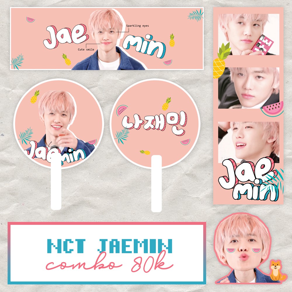 Bộ sản phẩm 80k có sẵn nhóm NCT