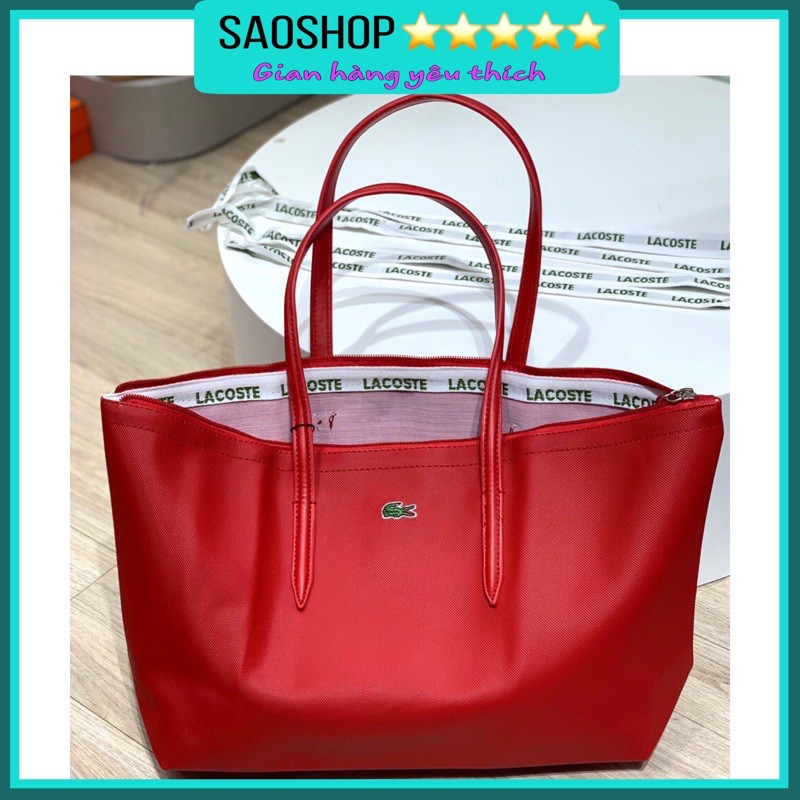TÚI LACOSTE TOTE TÚI XÁCH CÔNG SỞ TÚI ĐỰNG A4 TÚI ĐỰNG LAPTOP