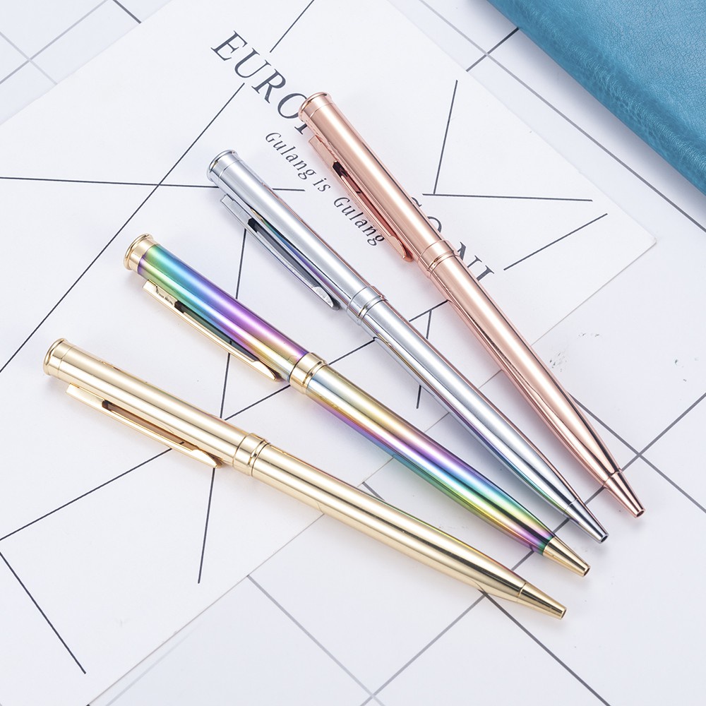 1 Bút Bi Kim Loại Sang Trọng Qipin