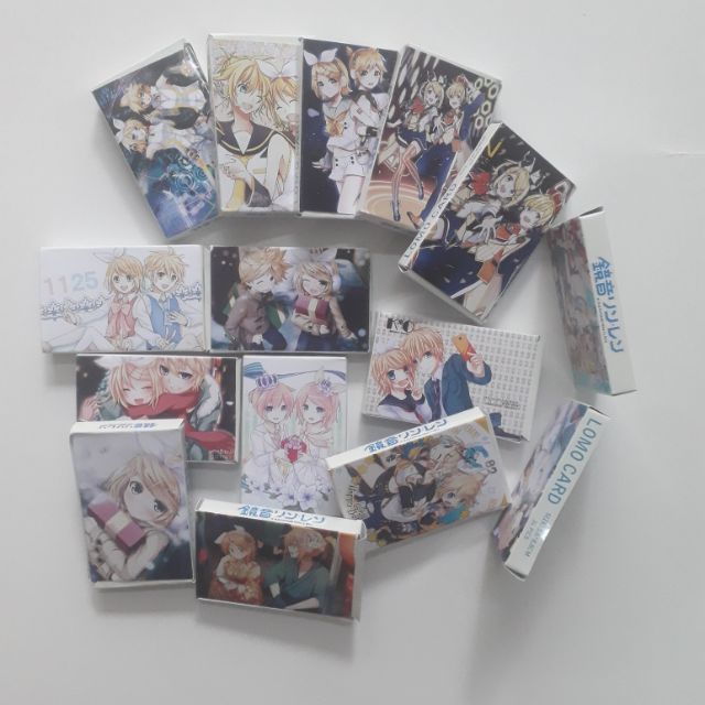 Bộ ảnh card rinlen - vocaloid