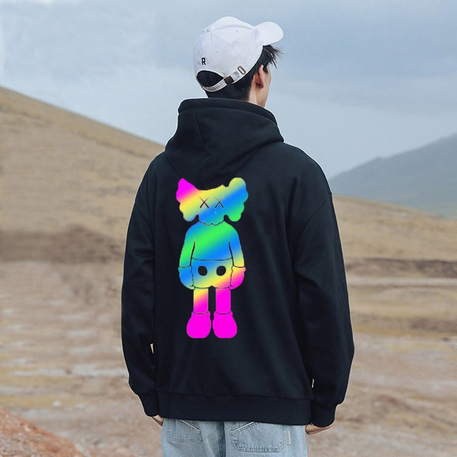 PQ021 Áo Khoác Hoodie. Áo Hooide Phản Quang Nam Nữ Mới (Toni Shop)