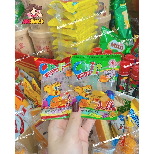 [KẸO TUỔI THƠ ] KẸO DẺO CHIP CHIP HẢI HÀ 16GR