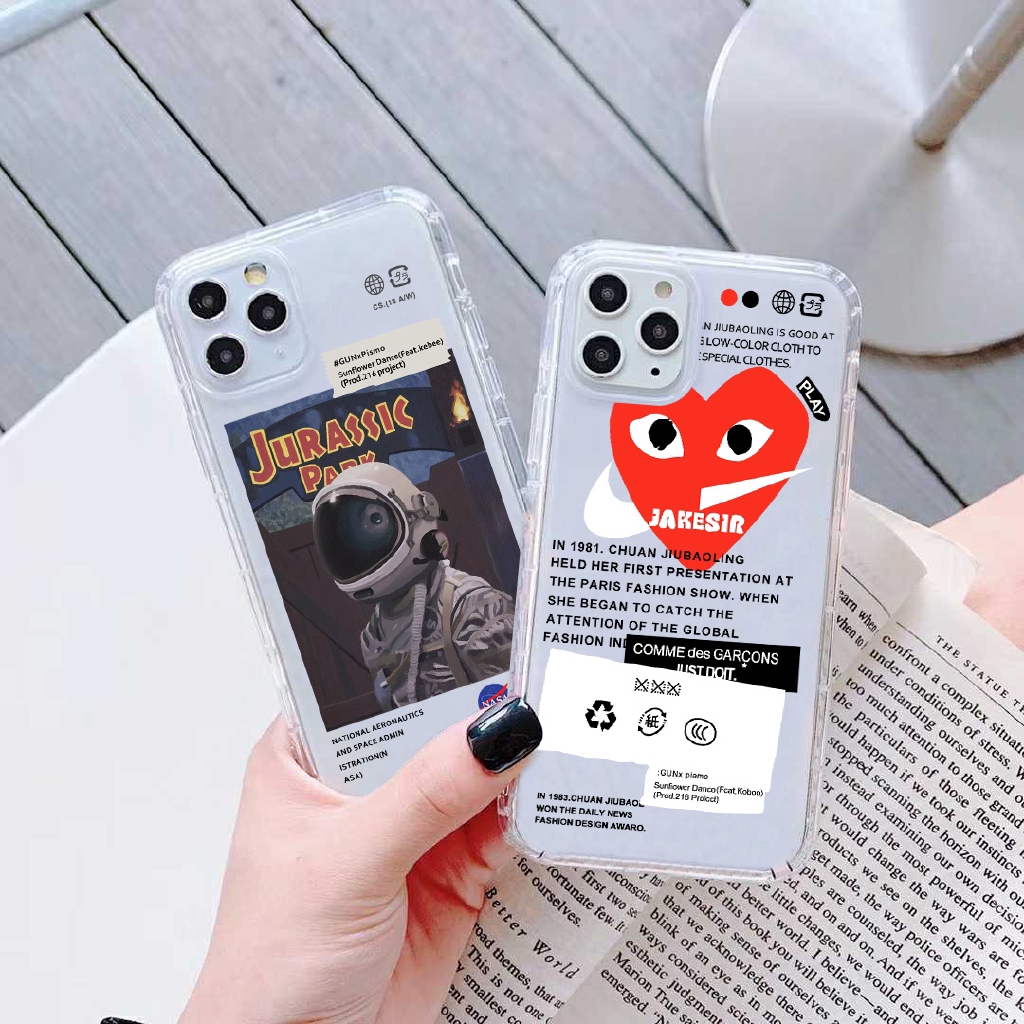 NASA Ốp Điện Thoại Mềm Trong Suốt Cho iPhone 14 13 12 11 Pro Promax 14Plus mini X XS XR XSMAX 6 6s 6plus / 6splus 7 8 SE2020 7plus / 8Plus