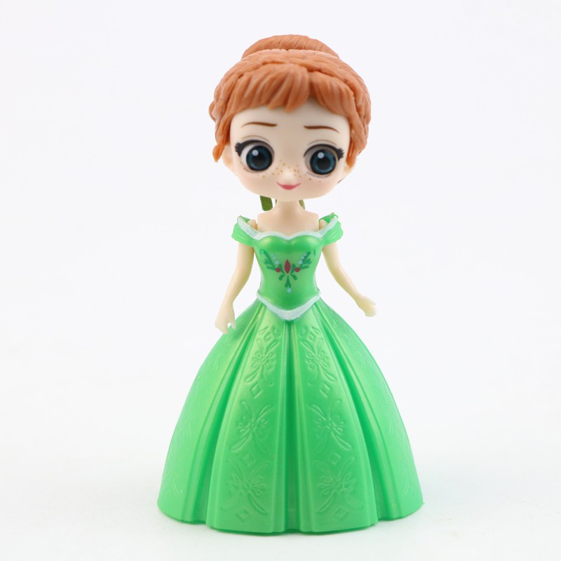 Set 6 búp bê thay váy 12cm- Elsa