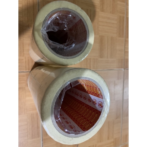 Băng dính giấy, băng keo giấy chặn màu,viết lên được bản 3-5-8cm, cuộn dài 30m