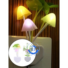 Đèn ngủ cảm ứng ánh sáng dịu nhẹ hình cây nấm siêu cute dễ thương vinhhome.store