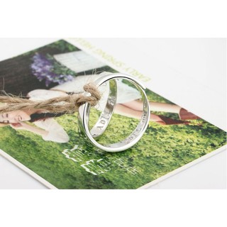 Nhẫn Đôi Mạ Bạc 925 Thời Trang