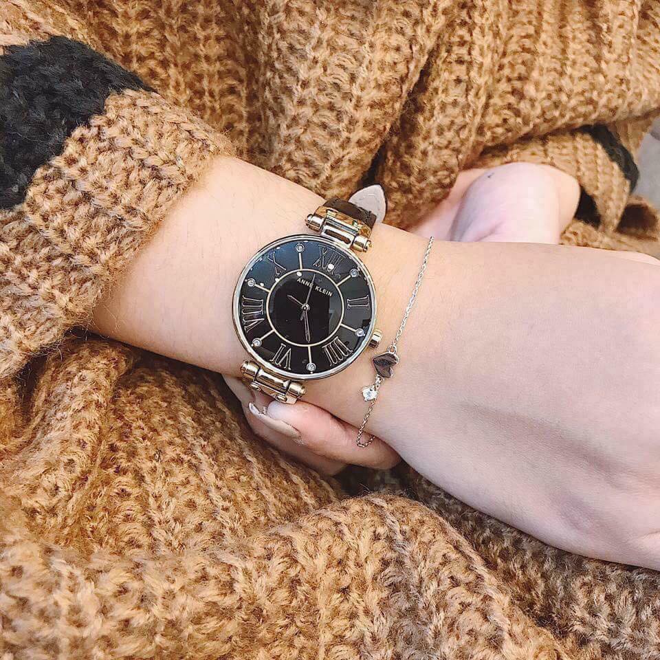 Đồng hồ đeo tay nữ hiệu Anne Klein AK-1396BMBK