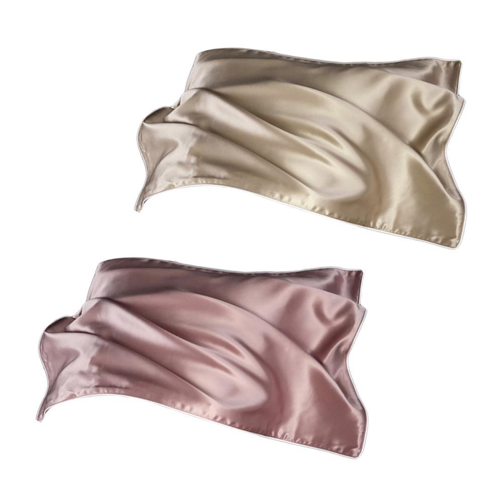 1pc Soft Mulberry Pure Silk Pillowcase Covers Silk Anti-Ageing Beauty P5I8