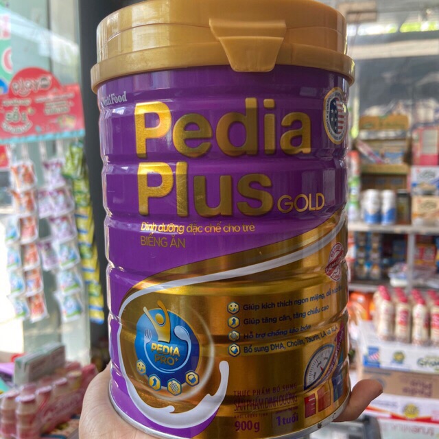 Sữa bột Pedia plus gold 900g