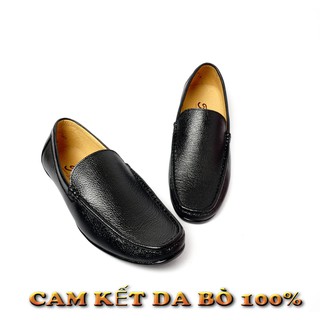Giày mọi nam da bò trơn cao cấp