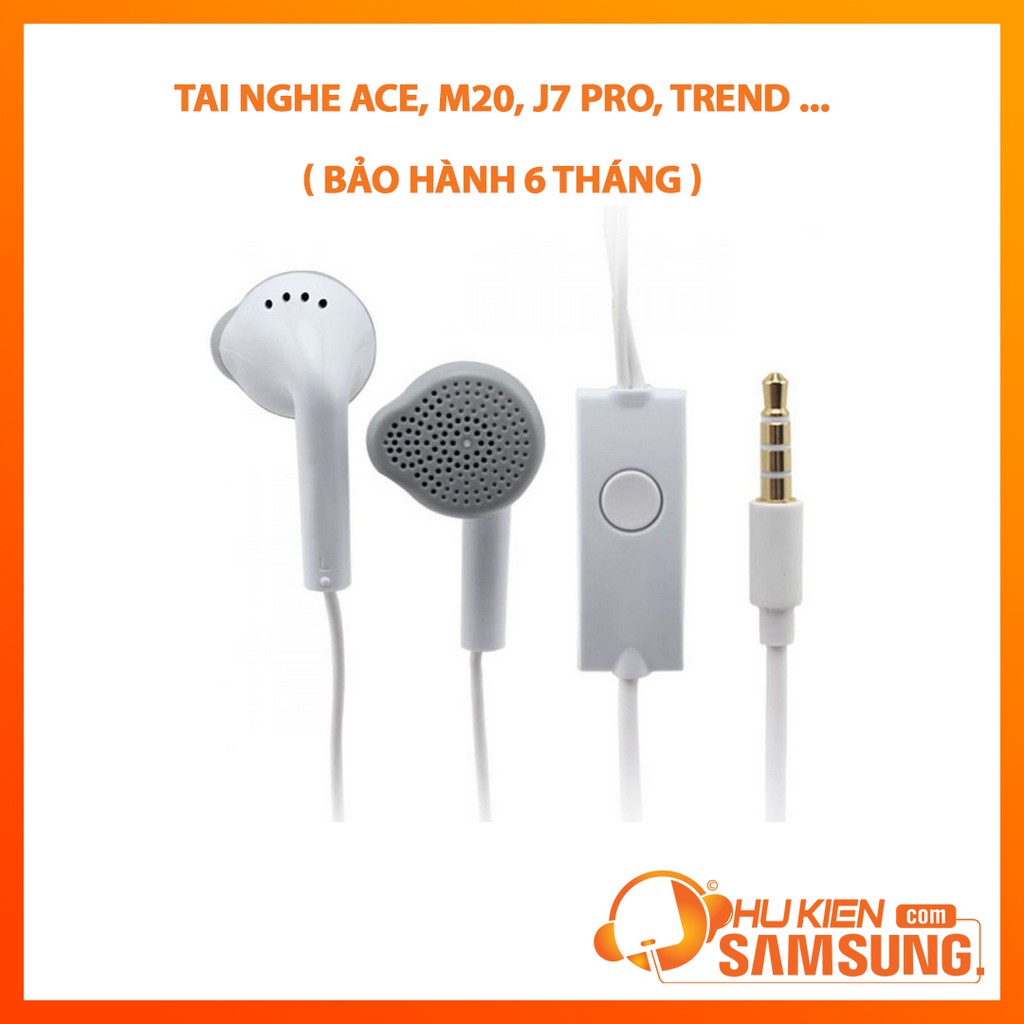 Tai nghe Galaxy M20, Ace, J7 Pro, J2 Prime , J7 Prime, Trend BH 6 tháng - Giá cực tốt không lo đau tai