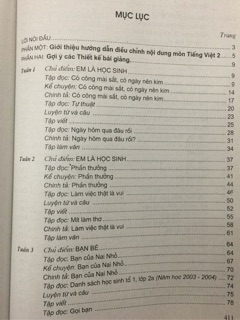 Thiết Kế Bài Giảng Tiếng Việt - Lớp 2 (Tập 1-2)