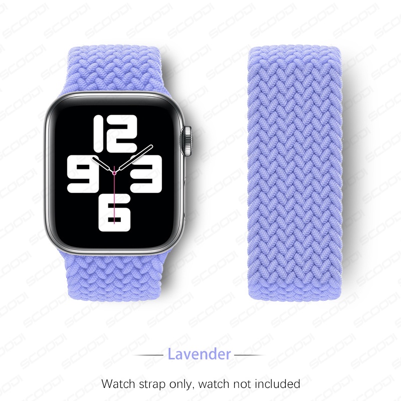 Dây đeo nylon bện thích hợp cho iwatch 49mm 45mm 41mm 44mm 40mm 42mm 38mm iwatch series 8/7/6/5/4/3/2/1/SE