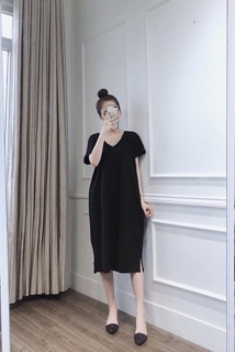 ĐẦM SUÔNG CỔ TIM DÂY CHÉO LƯNG 🎈