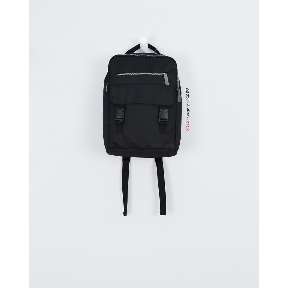 [ HONGPHUC ] Balo Đi Học Nam Nữ Adidas FullBlack GD4775