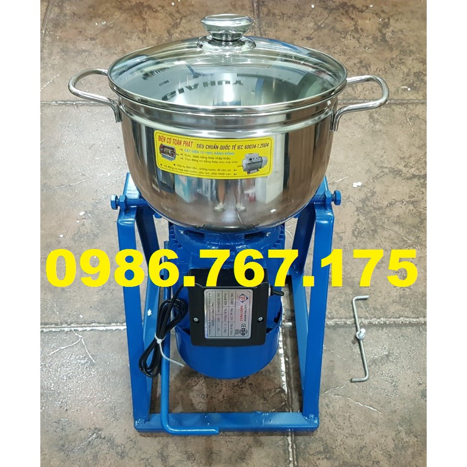 Máy xay thịt, xay tỏi ớt, làm pate, chà bông năng suất 3kg/mẻ