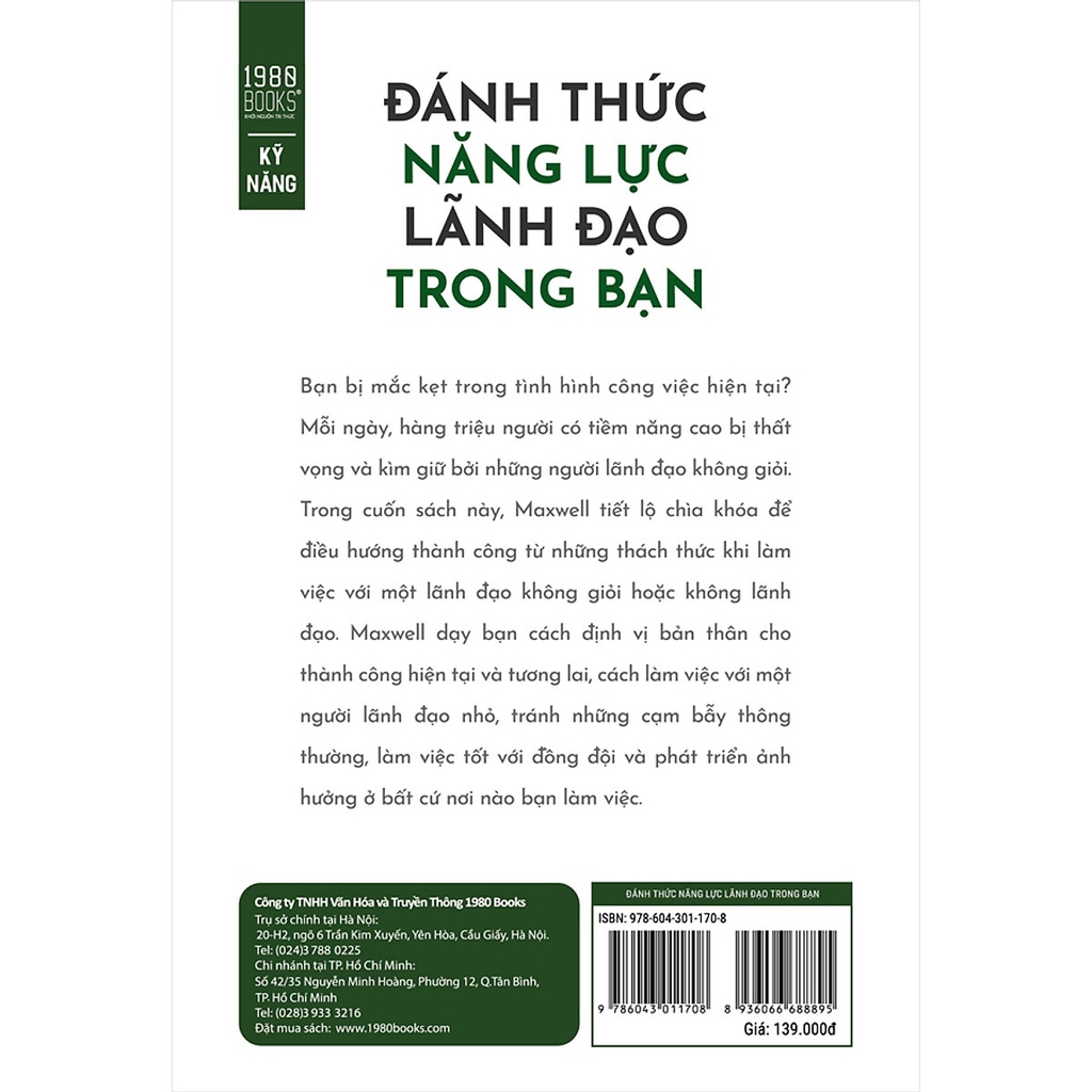 Sách - Đánh Thức Năng Lực Lãnh Đạo Trong Bạn