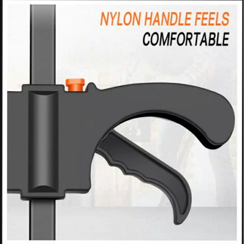 KẸP CHỮ F CỐ ĐỊNH CÓ TAY BÓP NHẢ NHANH TỐC ĐỘ BỀN BỈ