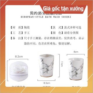 Bộ đồ dùng phòng tắm 6 món