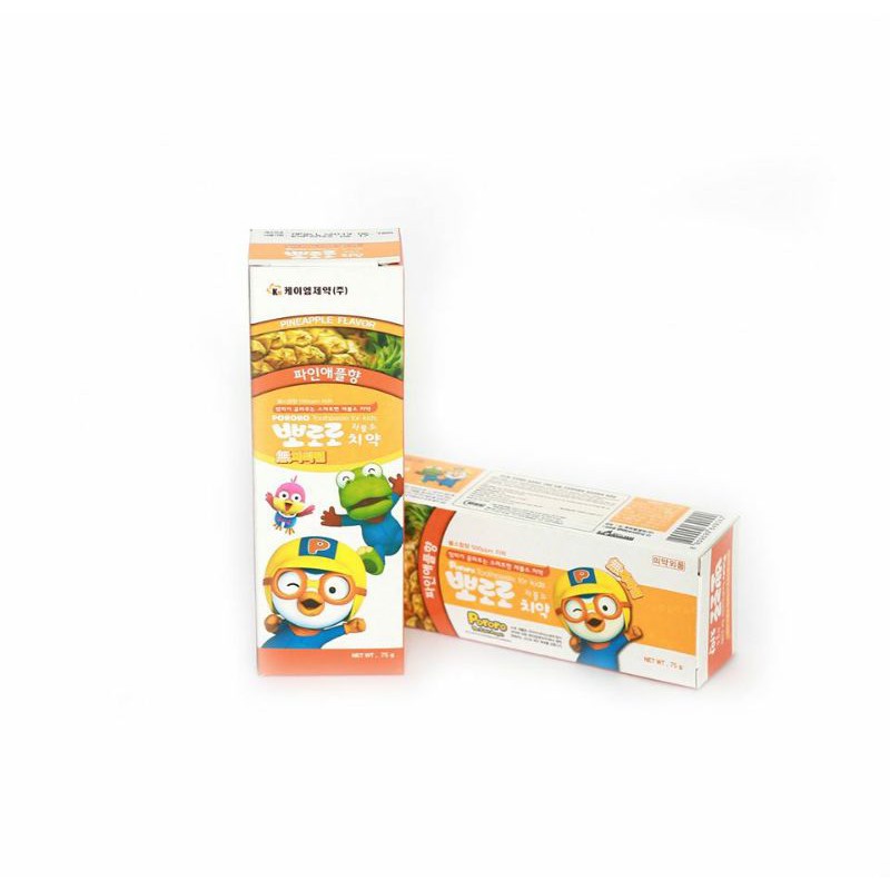 Kem đánh răng trẻ em PORORO 75g Hàn quốc