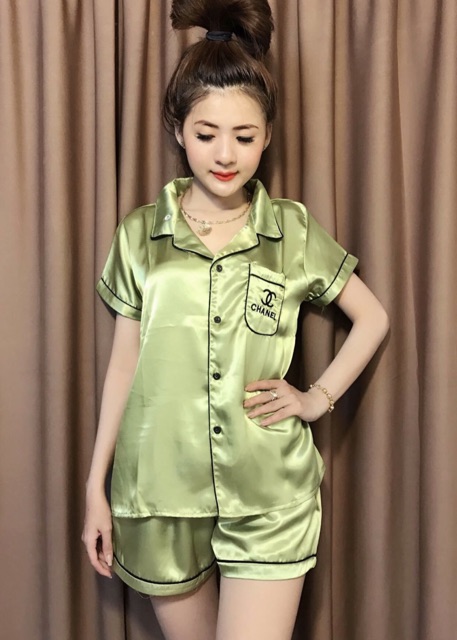 Pizama Luạ Cao Cấp - Sang Chảnh Quý Phái