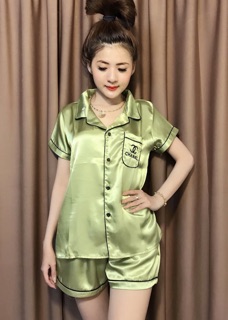 Pizama Luạ Cao Cấp - Sang Chảnh Quý Phái