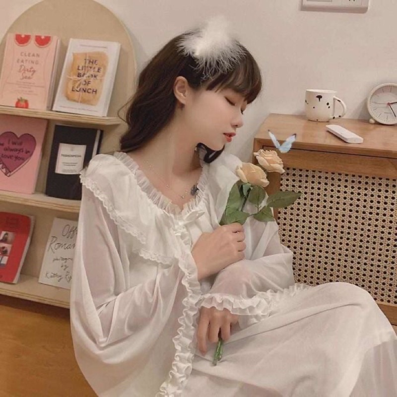 (NEW SALE)ĐẦM NGỦ PHONG CÁCH QUÝ TỘC QCCC | BigBuy360 - bigbuy360.vn