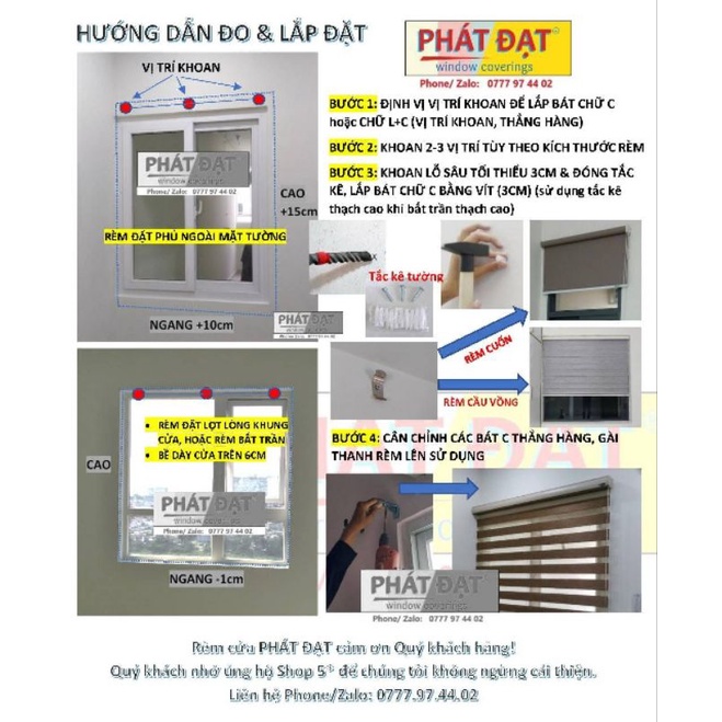 Rèm cầu vồng Hàn Quốc xám đen, hệ BASIC, chống nắng 70%
