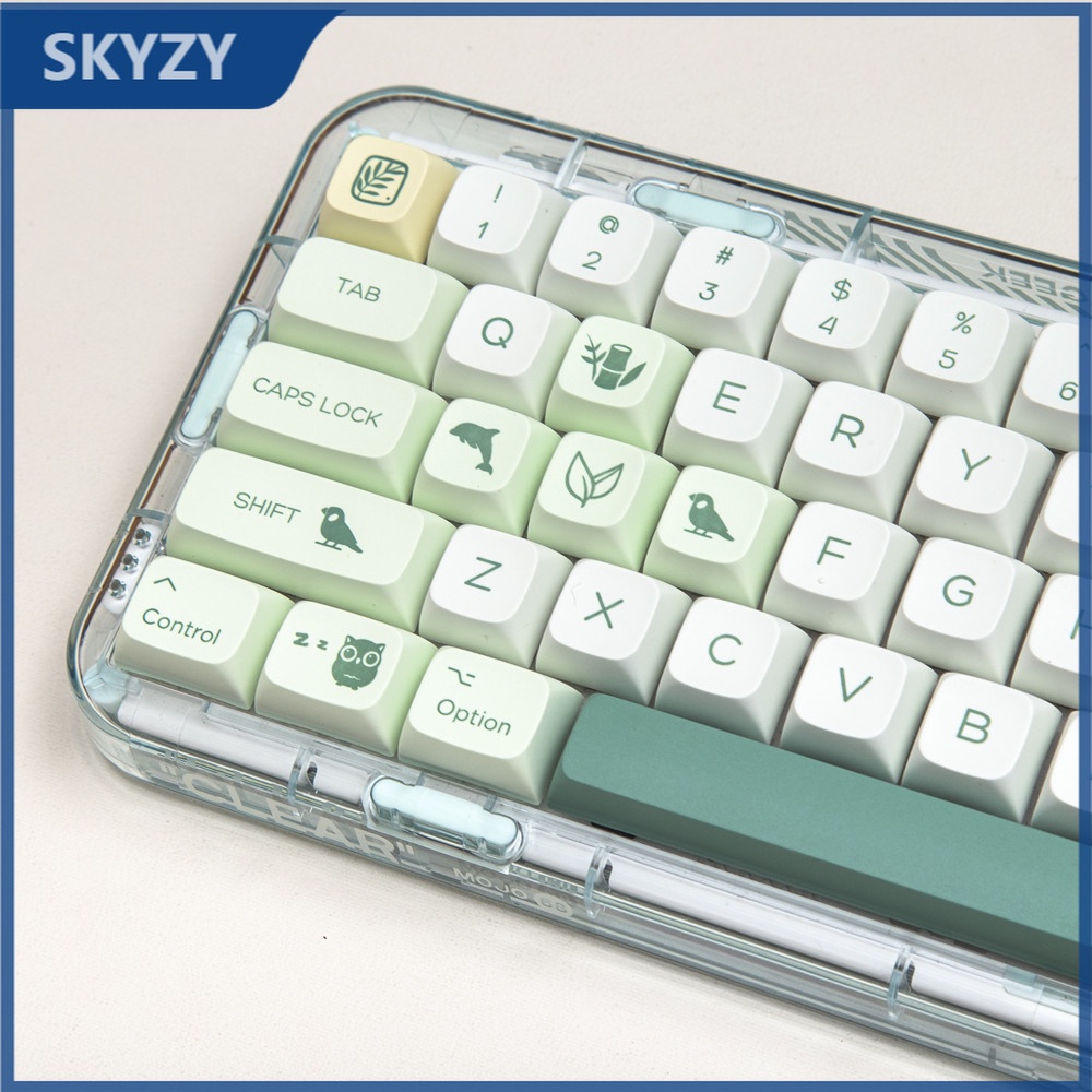 144 Phím Botanical Garden Keycaps XDA Profile Phim hoạt hình PBT DYE SUB Bàn phím cơ Keycap