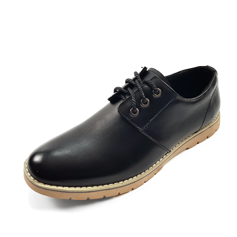 Giày Dr Nam Da Bò Thật Buộc Dây DR01ES