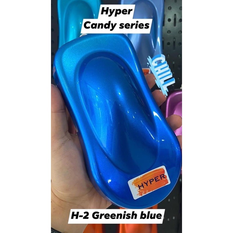 Sơn Hyper màu Xanh Dương Candy H-2C (Lon 1 lít)
