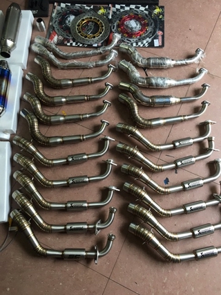 Cô bô bầu hơi NVX, Cổ pô độ chế NVX chuyên dụng dành cho mọi đòi xe chất liệu inox 304
