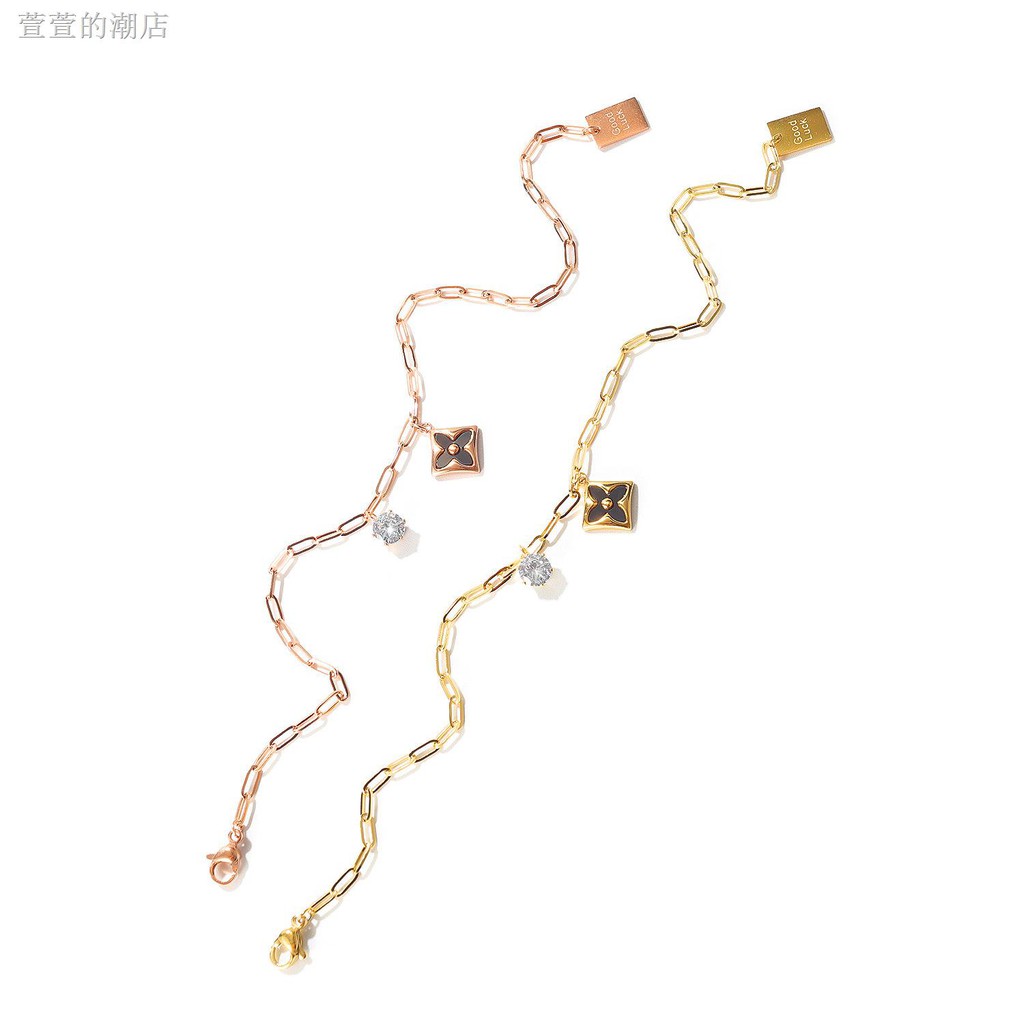 Lắc Chân Thép Titan Mặt Hoa 1111 | BigBuy360 - bigbuy360.vn