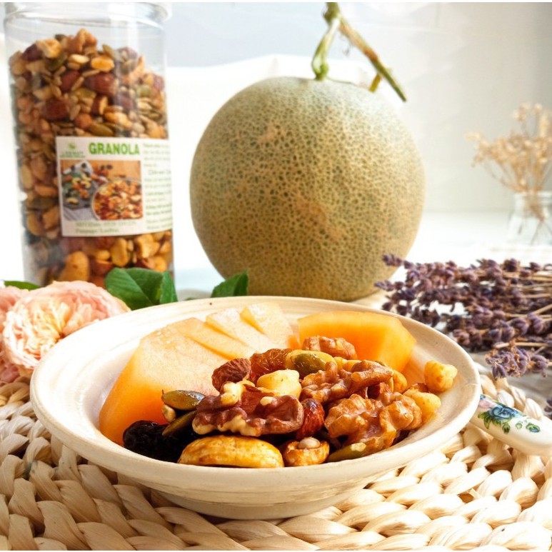 Granola không yến mạch nhiều macca