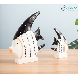 Cá gỗ trang trí CG04