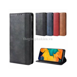 Bao da Samsung A20, Samsung A20s dạng ví có ngăn đựng thẻ