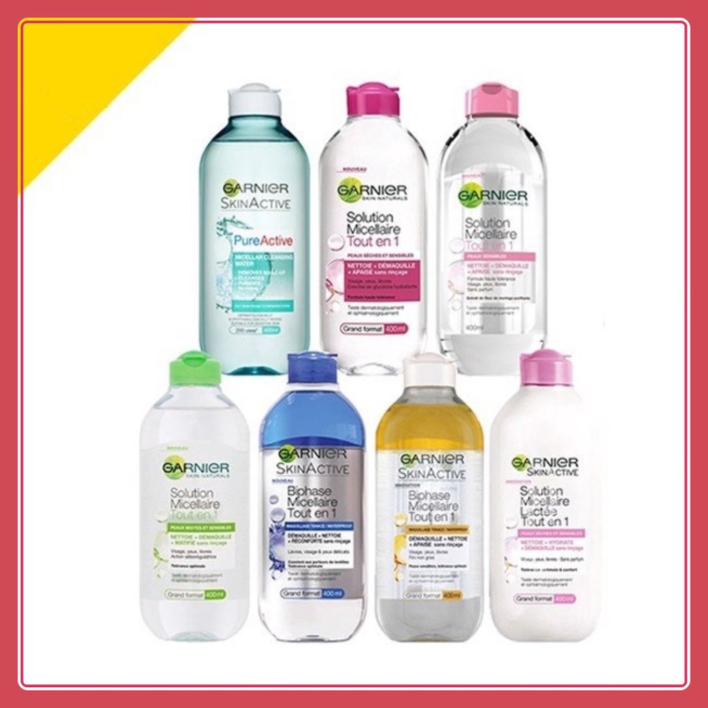 Tẩy Trang Garnier Solution Micellaire 400ml
